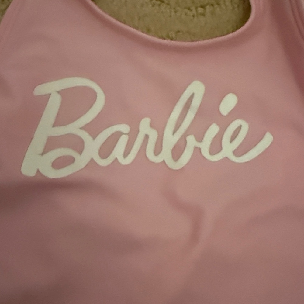 Barbie Pink One-Piece Swimsuit - Picture 2 of 2